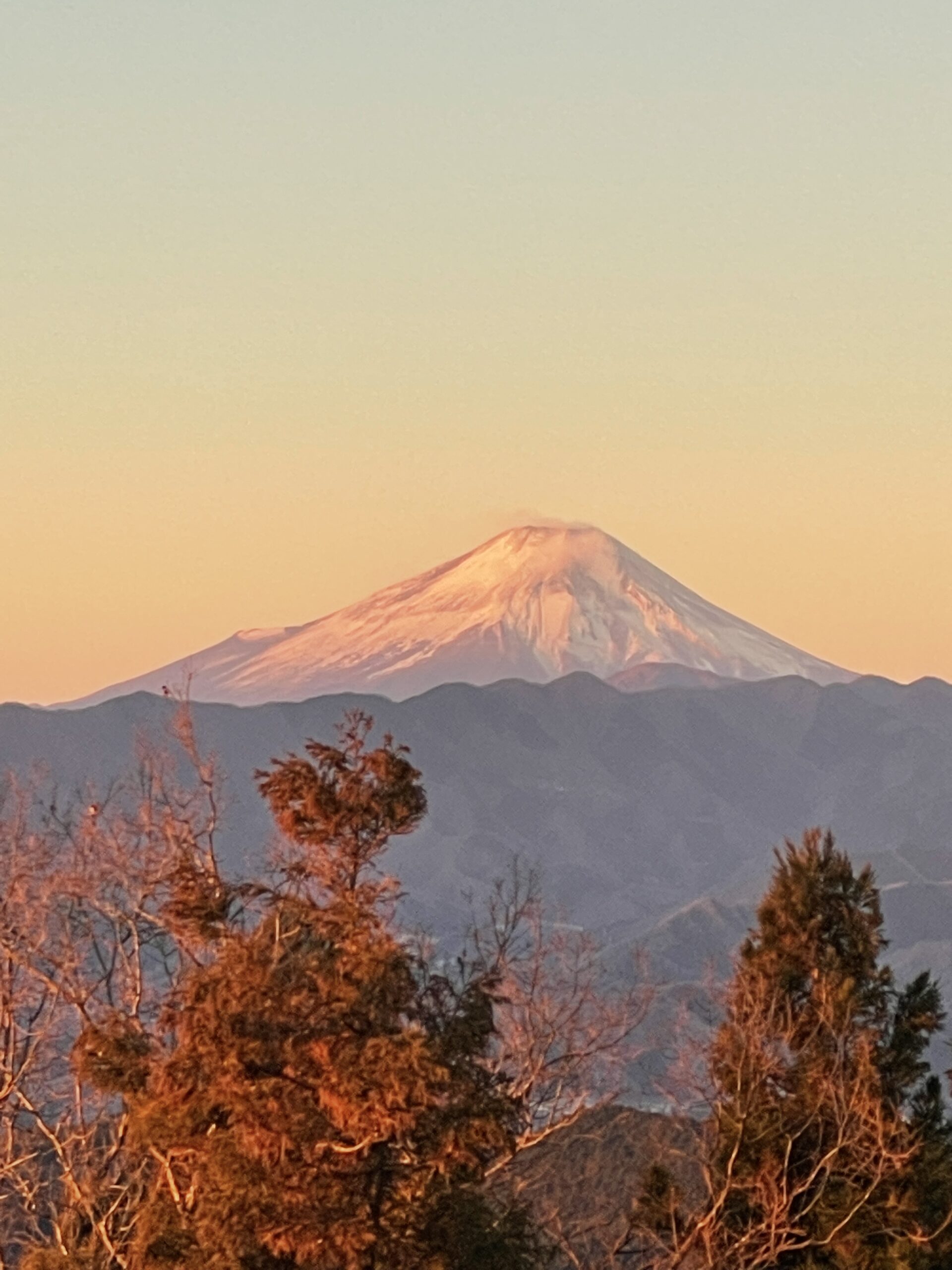 今日の富士山　2021.1